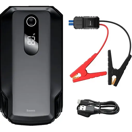 Пускозарядний пристрій Baseus Super Energy Max Car Jump Starter 20000mAh Black (CGNL020001) - фото 4