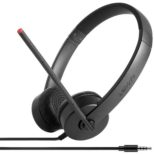 Гарнітура Lenovo Stereo Analog Headset чорна