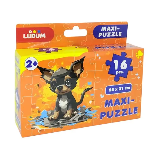 Пазл дитячий максі Собачка ME5032-05, 16 великих елементів