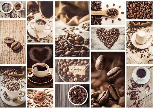 Пазл Art Puzzle Кофейные зерна коллаж 1000 эл. (5233) - фото 2