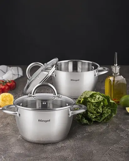 Кастрюля Ringel Bonn 20 см 3.6 л з кришкою (RG-2003-20) - фото 6