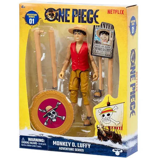 Коллекционная фигурка Moose One Piece Luffy с артикуляцией (63313) - фото 5