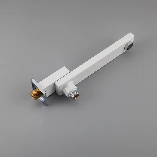 Душова система прихованого монтажу Gappo G7117-8, вилив - перемикач на лійку, 3-функції, білий/хром - фото 5