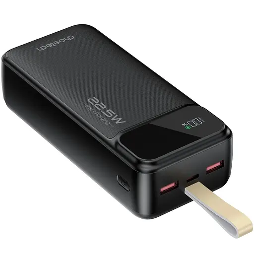 УМБ Choetech Power bank B730 30000 mAh 22.5 W Black (B730-BK) - фото 2