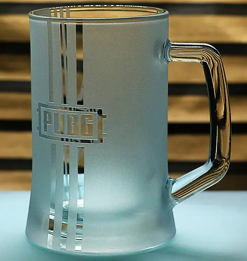 Пивний келих 660 мл PUBG з гравіюванням подарунок для геймера фаната ПАБГ ігровий кухоль для пива - фото 5