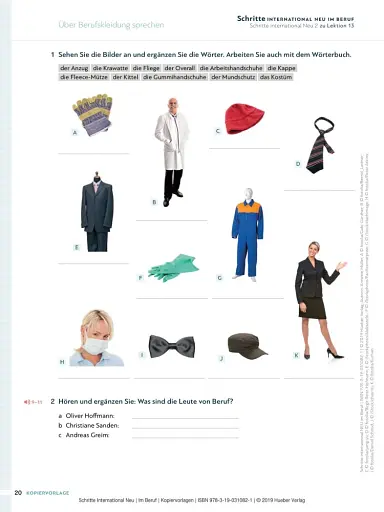 Schritte international Neu 2-6 (A1/2-B1) im Beruf mit Audios online - фото 9