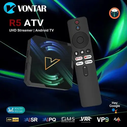 Смарт-ТВ-приставка Android SmartTV Box Vontar R5 4/64 - фото 2