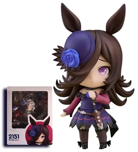 Подвижная Фигурка Nendoroid Райс Шоуэр 2151 Нендороид из аниме Девушки-пони: Славное дерби Uma Musume