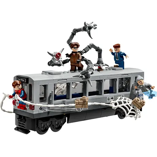 Конструктор LEGO Marvel Super Heroes Людина-Павук проти Дока Ока: Сцена в метро 393 деталі(76321) - фото 3