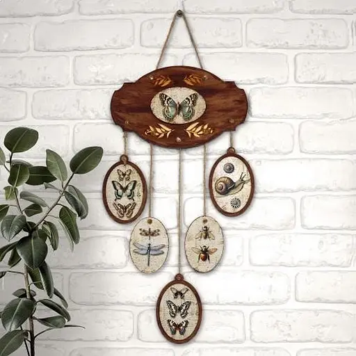 Набор для создания настенной подвески "Botanical World" Fabrika Decoru FDCKW-057 - фото 6