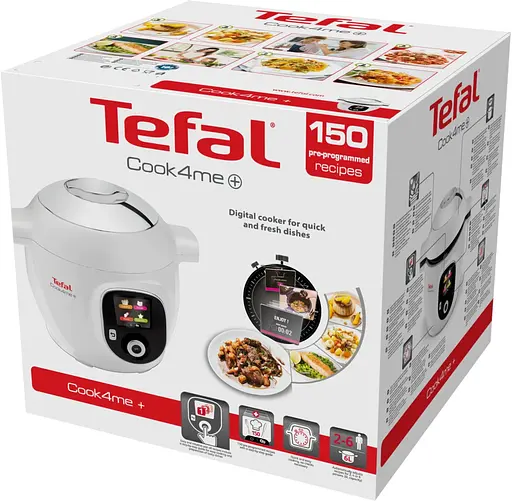 Мультиварка-скороварка Tefal COOK4ME+ CY851130 - фото 4