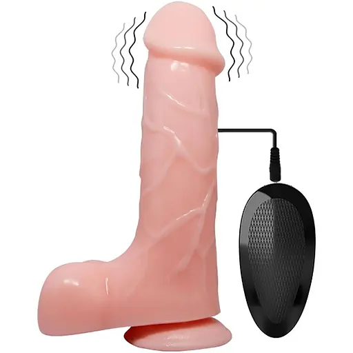 Вібратор Baile Barbara 21 см (тілесний)