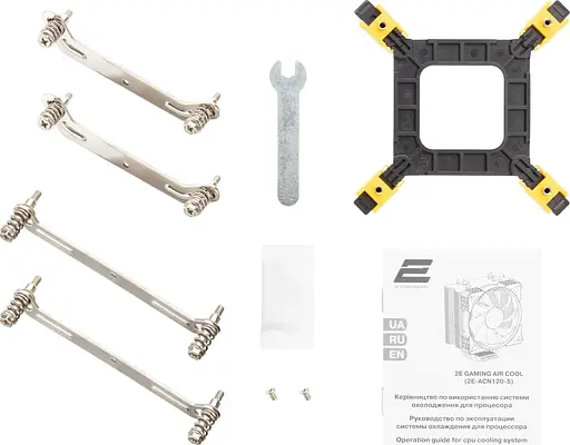 Кулер для процессора 2E GAMING AIR COOL (ACN120-S) 1700 (2E-ACN120-S) - фото 5