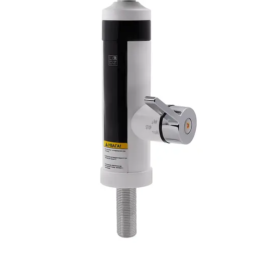 Проточный кран-водонагреватель кухонный для кухни Lidz Warm 061 LDWAR061WCR35431 White/Chrome - фото 3