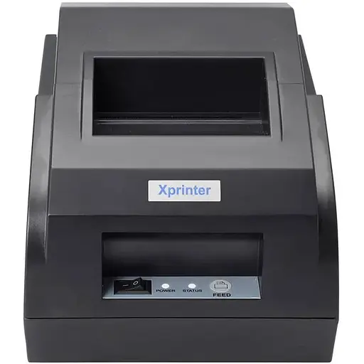 Друкарка чеків Xprinter XP-58IIL (термодрук, 90 мм/с, стрічка 58 мм, USB, чорний)
