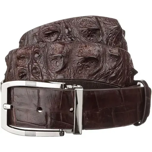 Ремінь Crocodile Leather чоловічий  3,7х115 см acs0029608 - фото 1