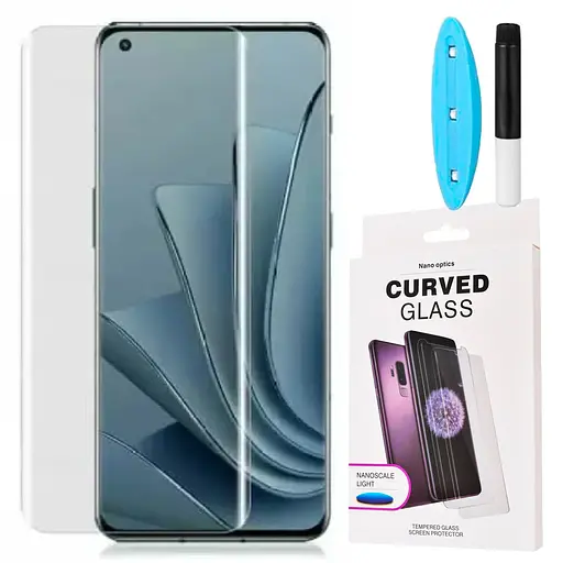 Захисне скло DK для Oppo Find X2 Neo UV Curved 010276 clear 2 шт. - фото 3