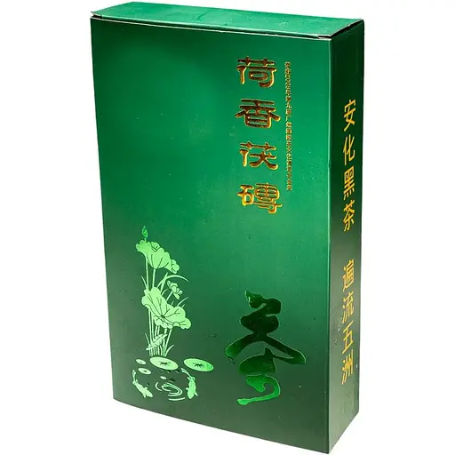 Аньхуа Хей Ча з ароматом лотосу (золота медаль Гуанчжоу 2008 р) 2017 р 1 кг - розлом 50 г