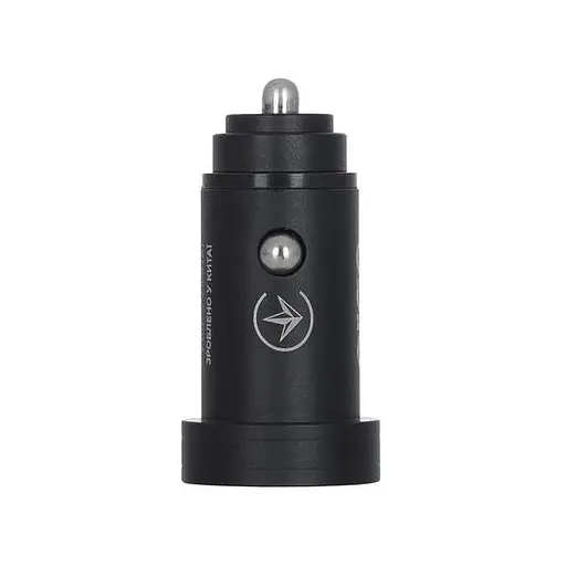 АЗУ ERGO ECC-224 Mini 2.4A 2xUSB Car Charger (black) - фото 3