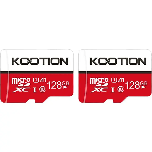 Micro SD картка Class KOOTION 2-Pack 128 ГБ 10 SDXC 128 ГБ UHS