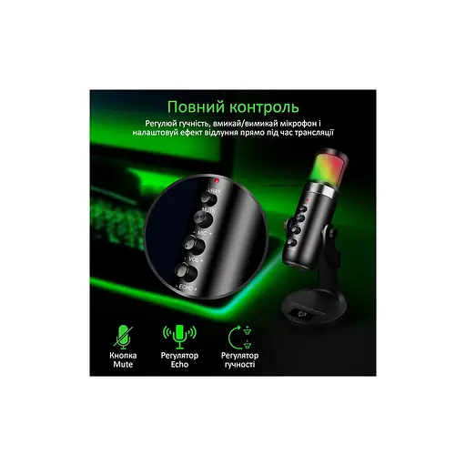 Микрофон Vertux Marshal USB Black (marshal.black) - фото 8