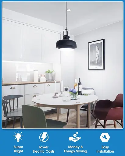 Еквівалентна штикова лампочка EvaStary потужністю 100 Вт, 4 шт. 13 Вт B22 Світлодіодні лампи BC GLS Frosted Light, 6000K Daylight - фото 2