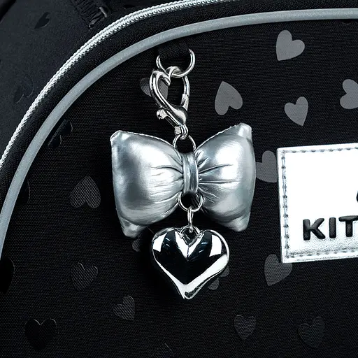 Рюкзак школьный каркасный Kite Education Black&Silver (K26-556M-2) - фото 13