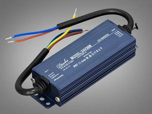 Блок живлення 24 В, для підключення LED стрічки, 36Вт, 1.5А - фото 1