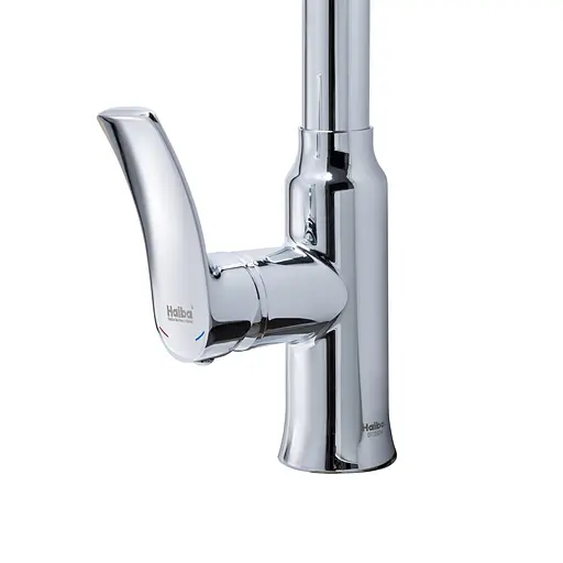 Смеситель для кухни с выдвижным изливом Haiba Bolero 014 HB9591 Хром - фото 2