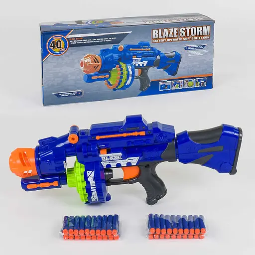 Автомат з м’якими кулями, на батарейках, 7051