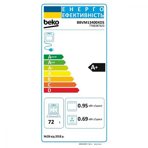 Духовка электрическая Beko BBVM13400XDS - фото 3
