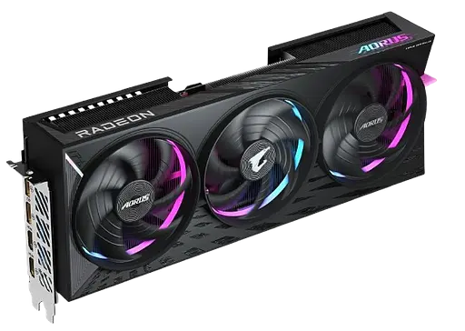 Відеокарта AMD Radeon RX 9070 XT 16GB Gigabyte Aorus Elite (GV-R9070XTAORUS E-16GD) - фото 2