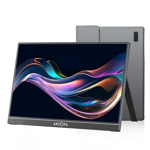 Монитор 16.1'' Arzopa G1 Game + Case (Z1FC) LED, IPS, 1920x1080, 16:9, 14 мс, 144 Гц, 300 кд/м², 1200:1, 85°/85° черный - фото 1