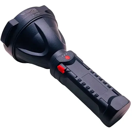 Светодиодный фонарь W5100-1 мощный аккумуляторный прожектор с боковым светом и USB выходом - фото 1