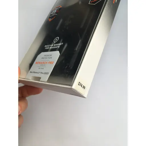 Оригінальний протиударний чохол UAG Monarch Pro MagSafe для iPhone 14 Pro Max (6.7") Silver (114031113333) - фото 3