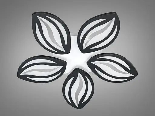 Світлодіодна люстра з димером та led підсвічуванням, 75W - фото 4