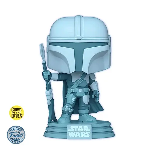 Фігурка Funko Pop Star Wars The Mandalorian Зоряні війни Мандалорец 10 см SW GW 345 - фото 2
