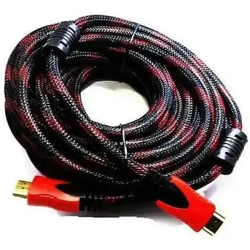 Кабель HDMI-HDMI 5 метров для подключения DVD-плееров спутниковых ресиверов игровых приставок и компьютеров - фото 1