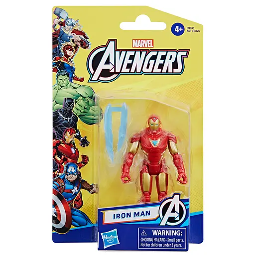 Игрушка-фигурка Hasbro Marvel Avengers Iron Man с аксессуаром (F9325_F9335) - фото 5