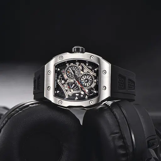 Наручные часы мужские PD-YS012 Silver-Black Pagani Design acs0031095 - фото 4