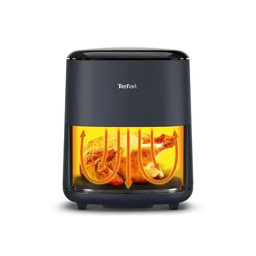 Фритюрниця Tefal Easy Fry Max EY245B10, 1.2кг, 5л, 1500Вт, чорна - фото 2