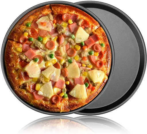 Форма для выпечки пиццы с антипригарным / тефлоновым покрытием Ø 26 см, Kitchen Master Черный 85947 - фото 3