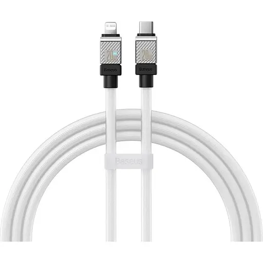 Кабель Baseus CoolPlay Series USB-C to Lightning 20W 2m White (CAKW000102) [153120]