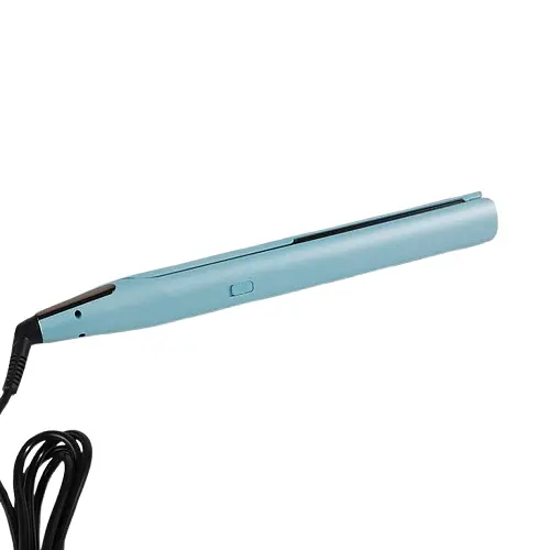 Випрямляч для волосся DSP 10265 з керамічним покриття з LED дисплеєм Блакитний - фото 3