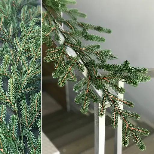 Гірлянда хвойна Hvoya Traditional лита зелена 1.2 м