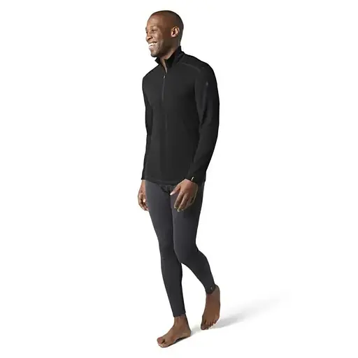 Термокофта Smart Wool Men's Classic Thermal Merino Base Layer 1/4 Zip Boxed Black XL (1033-SW SW002822.001-XL) - фото 2