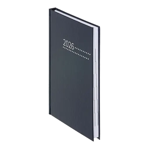 Ежедневник датированный Buromax Zest 2026 A5 бумвинил синий (BM.21167-02) - фото 2