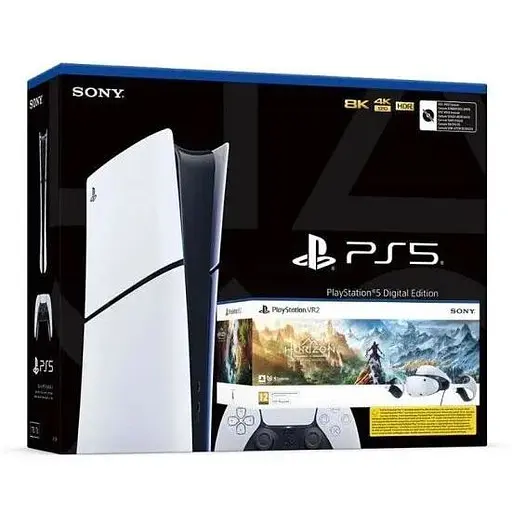 Ігрова консоль Sony PlayStation 5 Slim Digital Edition + PlayStation VR2 + Horizon Call of the Mountain