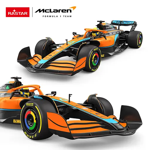 Машинка McLaren F1 MCL36 помаранчевий RASTAR модель 1:12 Автомобіль на дистанційному керуванні + пульт - фото 5