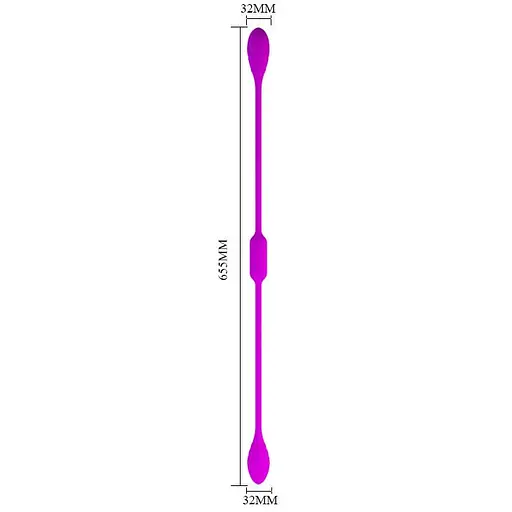 Вібратор Pretty Love Dream Lovers Whip 65,5 см (фіолетовий) - фото 13